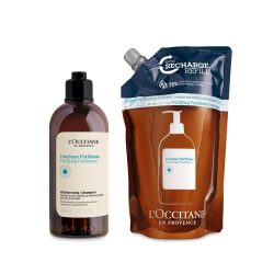 Duo Shampoing Fraîcheur Purifiante 300ml et sa recharge - 800 - L'Occitane en Provence