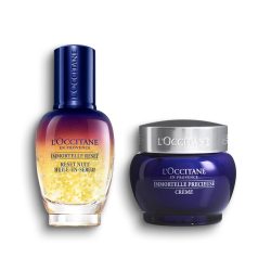 Duo Immortelle Reset Nuit et Crème Immortelle Précieuse - L'Occitane en Provence
