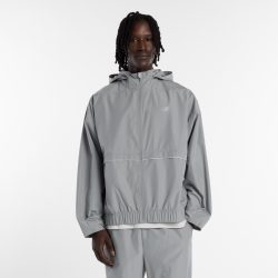New Balance Elusive Oversize Trainingsjacke - Slate Grey S Herren