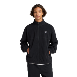 New Balance Fleecejacke - Black L Herren