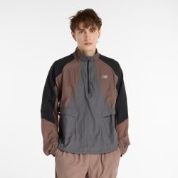 New Balance New Balance Better Run Water Resistant Jacket Herren, braun, Grösse: S  Herren, braun, Grösse: S