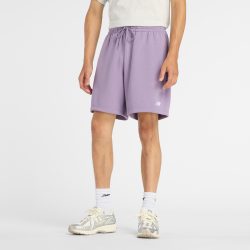 New Balance New Balance Sport Essentials French Terry Short 7 Inch Herren, violett, Grösse: L Relaxed Fit Herren, violett, Grösse: L