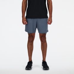 New Balance New Balance AC Seamless Short 7 Inch 2-in-1 Herren, grau, Grösse: S Regular Fit Herren, grau, Grösse: S