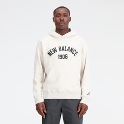 New Balance New Balance Essentials Varsity Fleece Hoodie Herren, pink, Grösse: M Relaxed Fit Herren, pink, Grösse: M