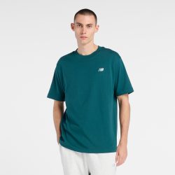 New Balance New Balance Sport Essentials Small Logo T-Shirt Herren, grün, Grösse: XXL Relaxed Fit Herren, grün, Grösse: XXL