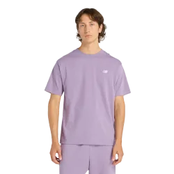 New Balance New Balance Sport Essentials Small Logo T-Shirt Herren, violett, Grösse: XXL Relaxed Fit Herren, violett, Grösse: XXL