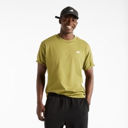 New Balance New Balance Sport Essentials Small Logo T-Shirt Herren, grün, Grösse: XXL Relaxed Fit Herren, grün, Grösse: XXL