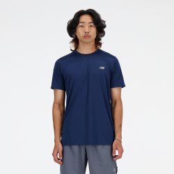 New Balance New Balance Sport Essentials Run T-Shirt Herren, blau, Grösse: M Regular Fit Herren, blau, Grösse: M