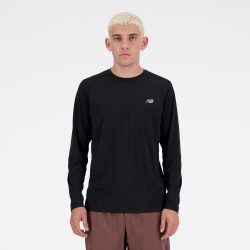 New Balance New Balance New Balance Run Long Sleeve T-Shirt Herren, schwarz, Grösse: XS  Herren, schwarz, Grösse: XS