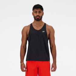 New Balance New Balance NB Athletics Run Singlet Herren, schwarz, Grösse: L  Herren, schwarz, Grösse: L