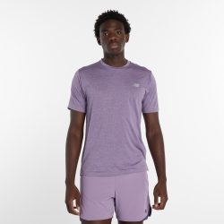 New Balance New Balance NB Athletics Run T-Shirt Herren, violett, Grösse: L Regular Fit Herren, violett, Grösse: L