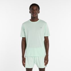 New Balance New Balance NB Athletics Run T-Shirt Herren, grün, Grösse: S Regular Fit Herren, grün, Grösse: S