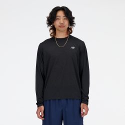 New Balance New Balance NB Athletics Run Long Sleeve T-Shirt Herren, schwarz, Grösse: XXL Regular Fit Herren, schwarz, Grösse: XXL