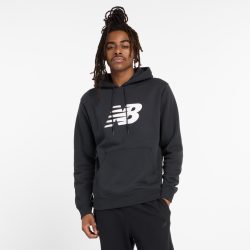 New Balance New Balance Sport Core Brushed Hoodie Herren, schwarz, Grösse: XXL Regular Fit Herren, schwarz, Grösse: XXL