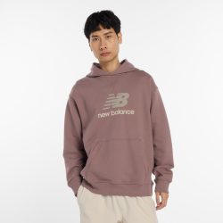 New Balance New Balance Athletics French Terry Logo Hoodie Herren, braun, Grösse: M  Herren, braun, Grösse: M