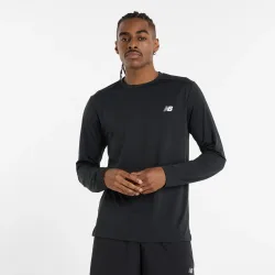 New Balance New Balance Sport Long Sleeve Shirt Herren, schwarz, Grösse: M Regular Fit Herren, schwarz, Grösse: M