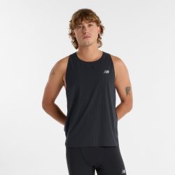 New Balance New Balance Race Day Ultra Light Singlet Herren, schwarz, Grösse: XL Slim Fit Herren, schwarz, Grösse: XL