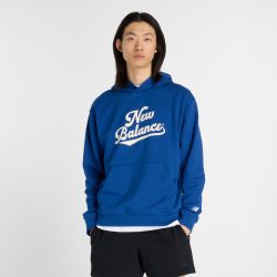 New Balance New Balance Athletics Legacy Hoodie Herren, blau, Grösse: L  Herren, blau, Grösse: L