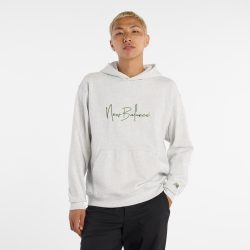New Balance New Balance Atheltics Signature Hoodie Herren, grau, Grösse: M  Herren, grau, Grösse: M