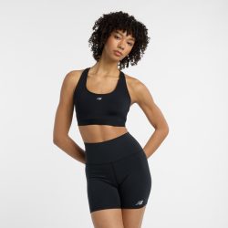 New Balance New Balance W NB Essential Run Bra Damen, schwarz, Grösse: S (A-C) Fitted Damen, schwarz, Grösse: S (A-C)