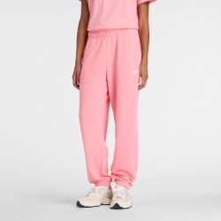 New Balance New Balance W Sport Essentials French Terry Jogger Damen, pink, Grösse: M Relaxed Fit Damen, pink, Grösse: M