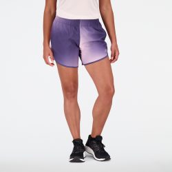 New Balance New Balance W Printed Accelerate 5 In Short Damen, pink, Grösse: M Athletic Fit Damen, pink, Grösse: M