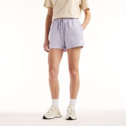 New Balance New Balance W Sport Essentials French Terry Short Damen, violett, Grösse: M Relaxed Fit Damen, violett, Grösse: M