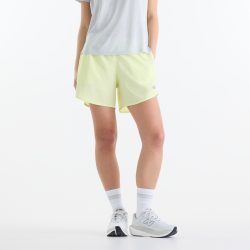 New Balance New Balance W Sport Essentials Short 5 Inch Damen, gelb, Grösse: M Regular Fit Damen, gelb, Grösse: M
