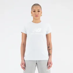 New balance W Essentials Stacked Logo T-Shirt-L L
