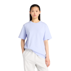 New Balance New Balance W NB Athletics Jersey T-Shirt Damen, violett, Grösse: M Relaxed Fit Damen, violett, Grösse: M