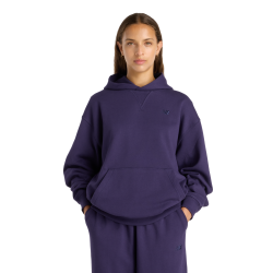 New Balance New Balance W NB Athletics French Terry Hoodie Damen, violett, Grösse: XS Oversized Fit Damen, violett, Grösse: XS