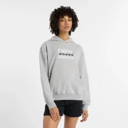 New balance Sport Graphic French Terry Hoodie-S S