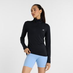 New Balance New Balance W Sport Quarter Zip Damen, schwarz, Grösse: M  Damen, schwarz, Grösse: M