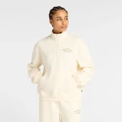 New balance W Linear Heritage Fleece Half Zip-S S