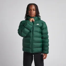 New Balance B NB Bond Quilted Jacket  Jungen, grün, Grösse: 10-11 Years