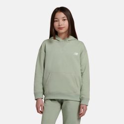 New Balance G New Balance French Terry Small Logo Hoodie  Mädchen, grün, Grösse: 9-10 Years