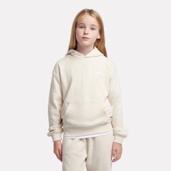 New Balance G New Balance French Terry Small Logo Hoodie  Mädchen, beige, Grösse: 7-8 Years