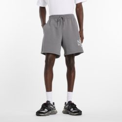 New Balance Sweatshorts mit Kordelverschluss, aus Baumwolle und Polyester, in Fleece-Qualität