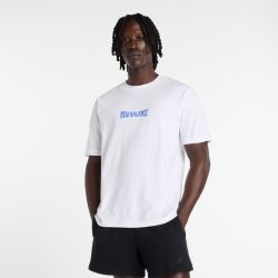 New Balance New Balance Wavey T-Shirt Herren, weiss, Grösse: L  Herren, weiss, Grösse: L