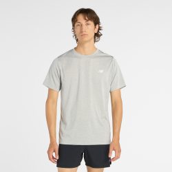 New Balance New Balance Sport Training T-Shirt Herren, grau, Grösse: L  Herren, grau, Grösse: L