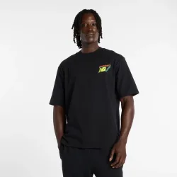 New Balance T-Shirt - Black S Herren