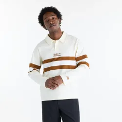 New Balance New Balance Sport Legacy Rugby Shirt Herren, beige, Grösse: L  Herren, beige, Grösse: L