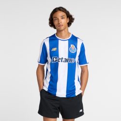 New Balance New Balance FC Porto Home SS Jersey 25/26 Herren, blau, Grösse: M Regular Fit Herren, blau, Grösse: M