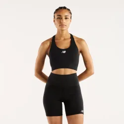 New Balance New Balance W Tech Training Graphic Bra Damen, schwarz, Grösse: XS  Damen, schwarz, Grösse: XS