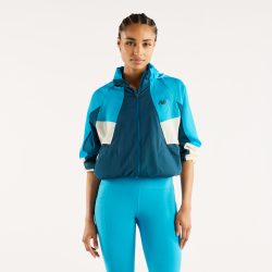 New Balance New Balance W RC Jacket Damen, blau, Grösse: S  Damen, blau, Grösse: S