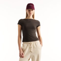 New Balance New Balance W Open-Back Fitted T-Shirt Damen, schwarz, Grösse: XS  Damen, schwarz, Grösse: XS