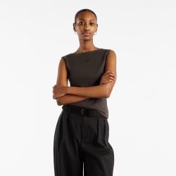 New Balance New Balance W Open-Back Fitted Tank Damen, schwarz, Grösse: M  Damen, schwarz, Grösse: M
