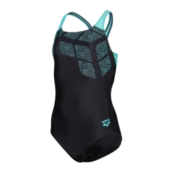 Arena G Arena Kikko Swimsuit Swim Pro Back Badeanzug Mädchen, schwarz, Grösse: 116