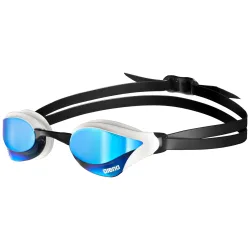 Arena Cobra Core Swipe Mirror Schwimmbrille blau, Harte GläserVerspiegelte Gläser