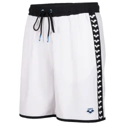 Arena Icons Team Stripe Unisex Bermuda Herren, weiss, Grösse: S